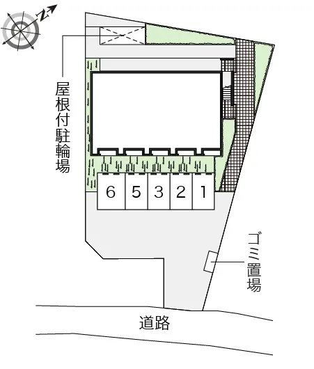 ★手数料０円★柏原市国分本町　月極駐車場（LP）